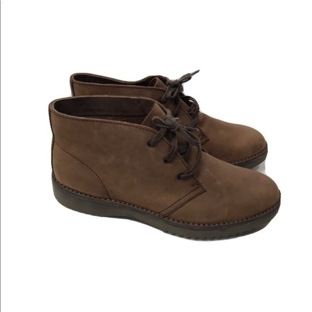 Roc Sport By Rockport Mens Vibram Moreflex Distressed Brown Ankle Lace Up boot 9